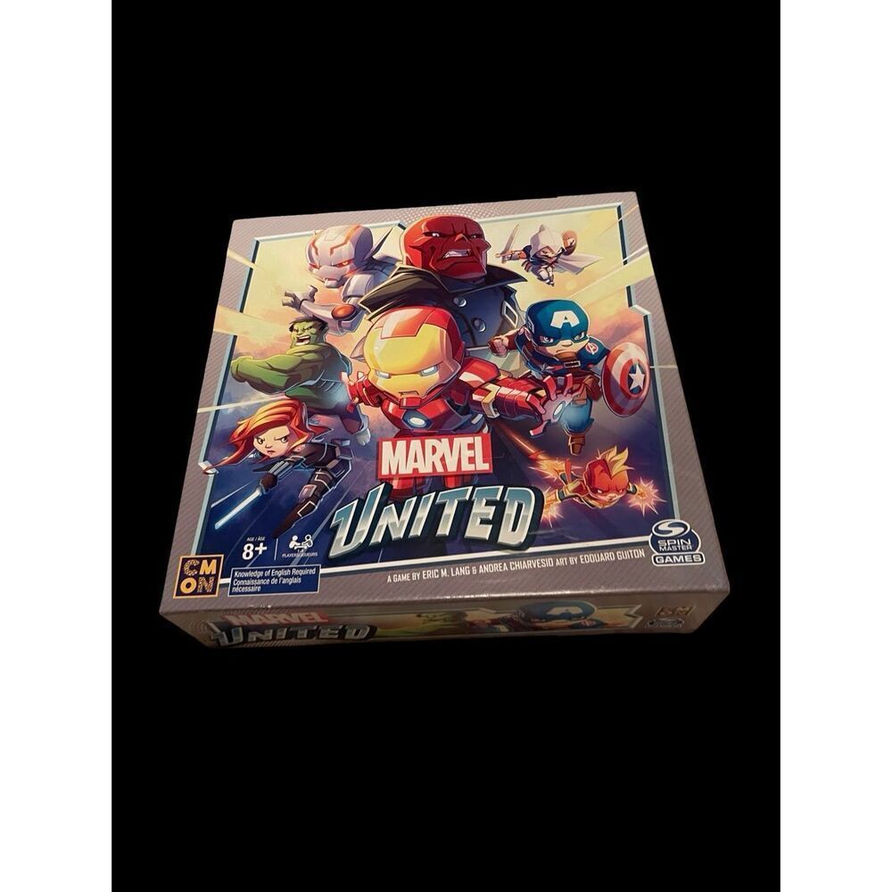 New CMON Marvel United Strategy Game Board Complete Game Set